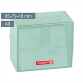 Karteikasten Colour Code gefüllt | 85×75×48 mm, A8, mint