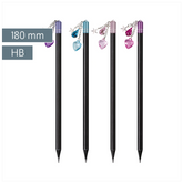 Bleistift | HB, rund, sortiert