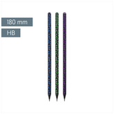 Bleistift „Diamonds“ | HB, rund, sortiert