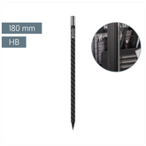 Bleistift „Magnetic Carbon“ | HB, rund, schwarz/silber