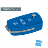Radiergummi „Car Key“ Colour Code 3D | azur