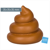 Radiergummi „Hunde Poop“ 3D | braun