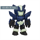 Radiergummi Robot Heroes 3D