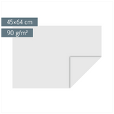 Transparentpapier | 45×64 cm, 90 g/m², weiß