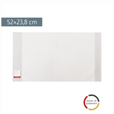 Buchschoner | 23,5×52 cm, stabile Folie, PVC, glasklar