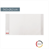 Buchschoner | 24×54,5 cm, stabile Folie, PVC, glasklar