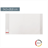 Buchschoner | 28,5×54,5 cm, stabile Folie, PVC, glasklar