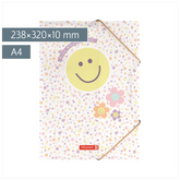 Sammelmappe Happy Hippie für A4 | A4, Füllhöhe: 10 mm, mehrfarbig, pastell
