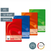 Vokabelheft Premium Vivendi | A5, Lineatur 54, 32 Blatt, sortiert