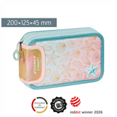 Federmäppchen s'maepp Sunny Ocean | gold irisierend/mehrfarbig, pastell