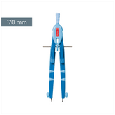 Schnellverstellzirkel Peak 4 Colour Code | Ø 370 mm, azur