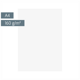 Multifunktionspapier Universalpapier | A4, 160 g/m², weiß, 25 Blatt