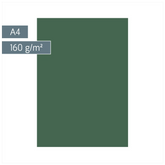 Multifunktionspapier Universalpapier | A4, 160 g/m², moosgrün, 25 Blatt