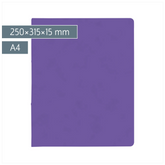 Ringbuch FACT!plus | A4, 2 Ringe, Füllhöhe: 15 mm, violett