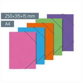 Ringbuch FACT!plus | A4, 2 Ringe, Füllhöhe: 15 mm, sortiert