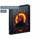 Ringbuch Ninja Power | A4, 2 Ringe, Füllhöhe: 20 mm