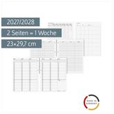 Wochen-Ersatzkalendarium 2027/2028 | 23×29,7 cm