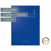 Lehrerkalender 2027/2028 Termin- & Unterrichtsplaner | A5, Kunststoff, blau