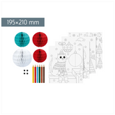 3D-Mal-Set „Winter“ | 195×210 mm
