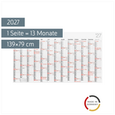 Plakatkalender Mod. young design XL 2027 | 139×79 cm