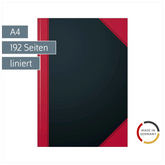 Notizbuch Chinabuch | A4, liniert, schwarz