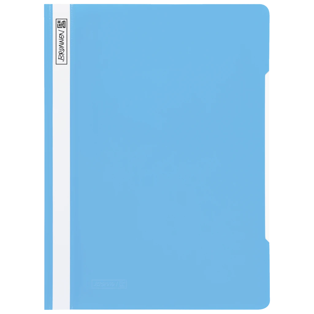 Schnellhefter | A4, Füllhöhe: 10 mm, hellblau