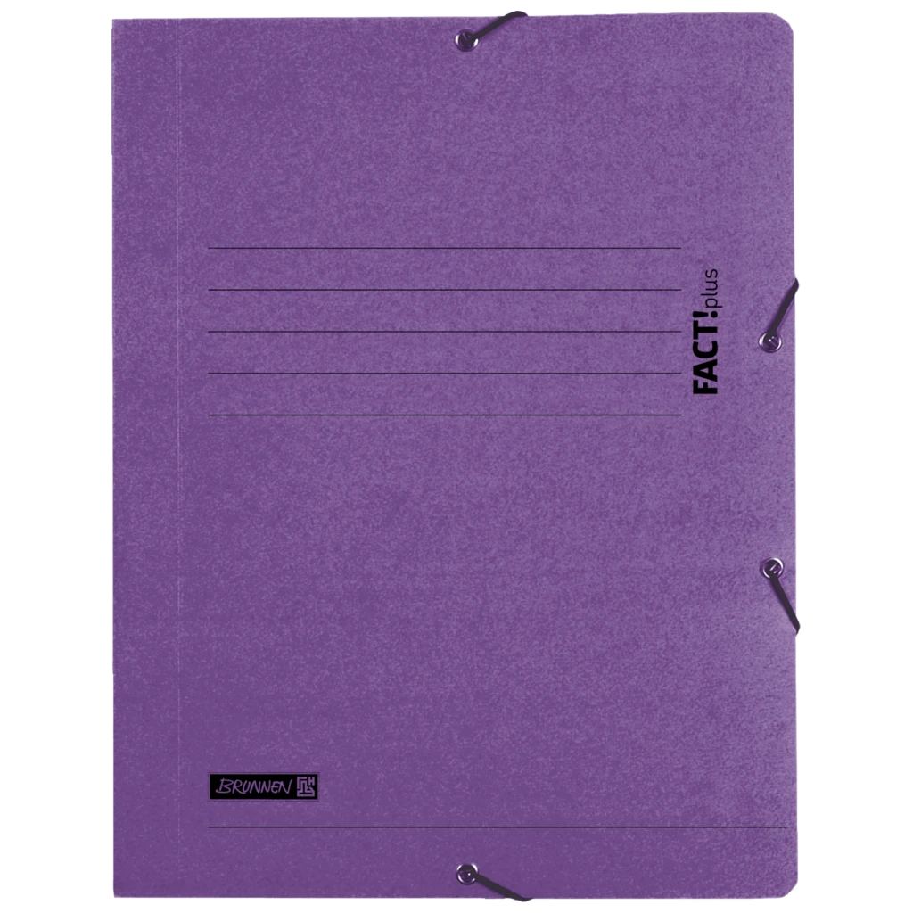 Sammelmappe FACT!plus | A4, Füllhöhe: 10 mm, violett