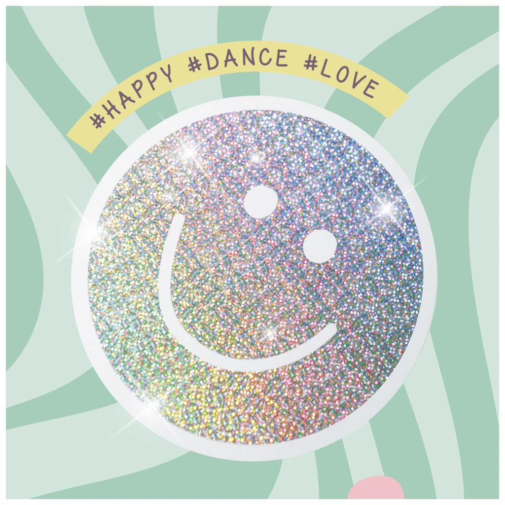 Ordner Happy Hippie | A4, 70 mm, Hebelmechanik, mint