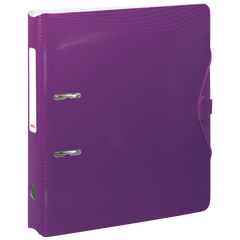 Ordner „WAVE“ Colour Code | A4, 50 mm, Hebelmechanik mit gummiertem Griff, purple