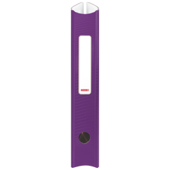Ordner „WAVE“ Colour Code | A4, 50 mm, Hebelmechanik mit gummiertem Griff, purple