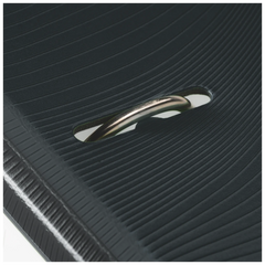 Ordner „WAVE“ Colour Code | A4, 50 mm, Hebelmechanik mit gummiertem Griff, onyx