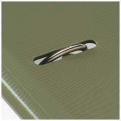 Ordner „WAVE“ Colour Code | A4, 70 mm, Hebelmechanik mit gummiertem Griff, olive
