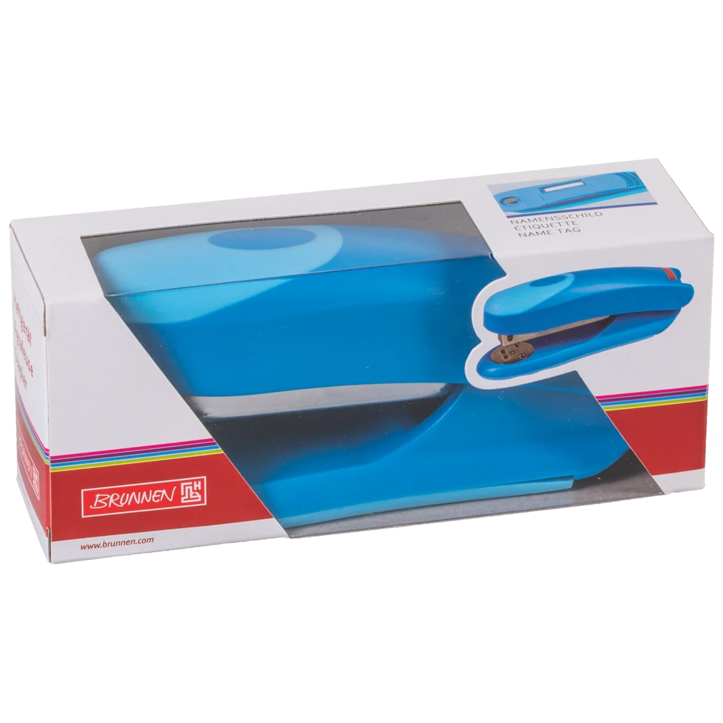 Heftgerät Soft-Touch Colour Code | Typ 24/6, azur