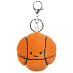 Schlüsselanhänger „Basketball“ Sporty Animals | orange/schwarz
