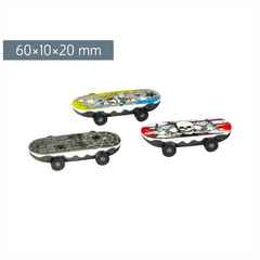Radiergummi „Skateboard“ 3D | sortiert