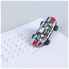 Radiergummi „Skateboard“ 3D | sortiert