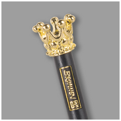 Bleistift „Krone“ Colour Code | HB, rund, onyx