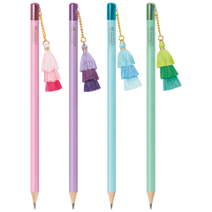 Bleistift „Tassel“ | HB, rund, sortiert