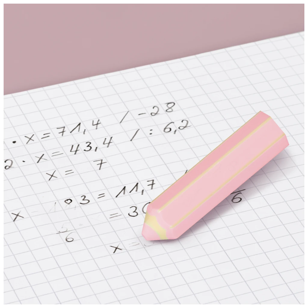 Radiergummi „Stift“ Colour Code 3D | rose