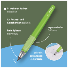 Bleistift „REMOVE Longline“ Colour Code | H, kiwi