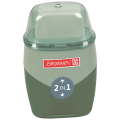 Dosenspitzer mit Radiergummi Colour Code 2 in 1 | olive