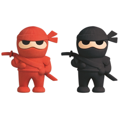 Radiergummi Ninja Power 3D | sortiert