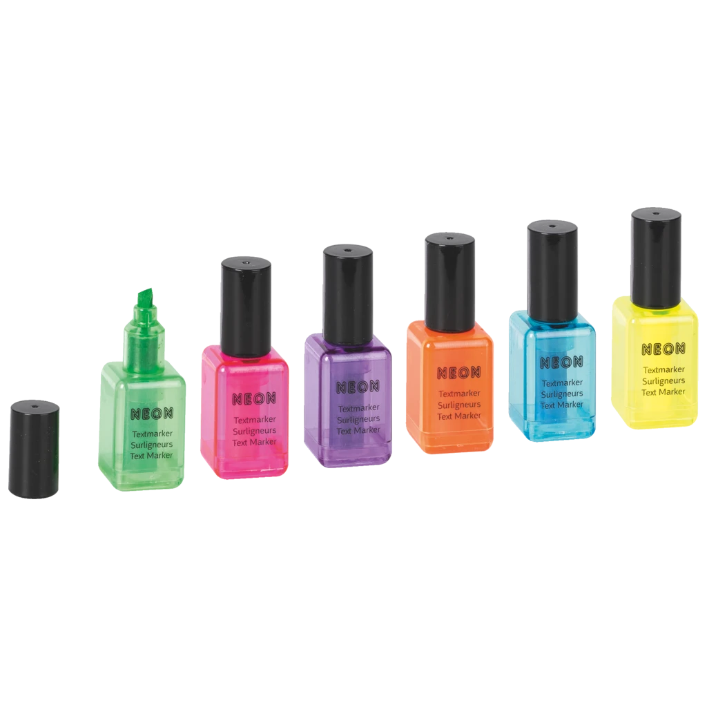 Leuchtstift „Nagellack“ | sortiert