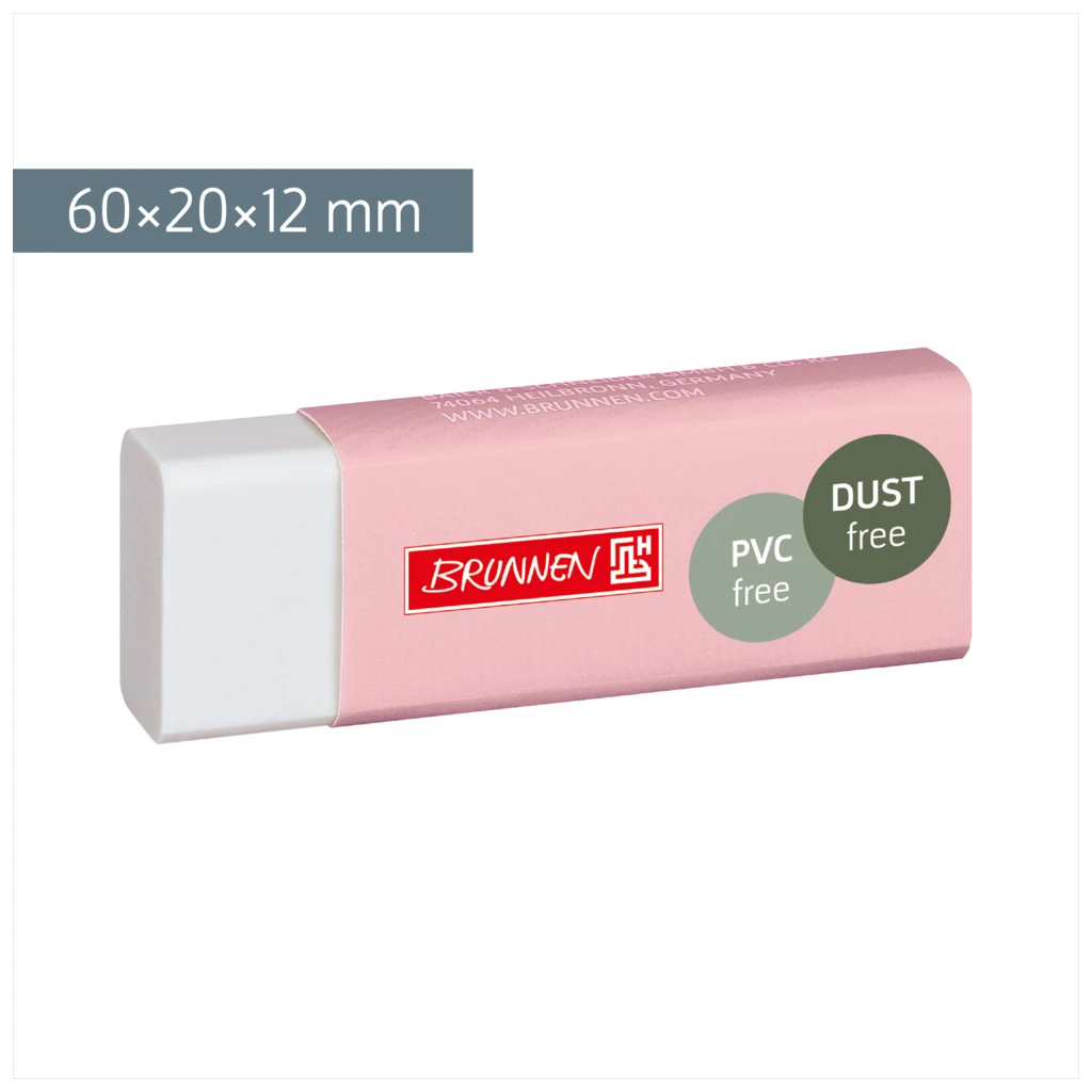 Radiergummi Colour Code DUST free | weiß