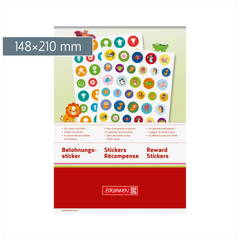 Stickerblock Belohnung „Mixed“ | A5, mehrfarbig, 6 Blatt
