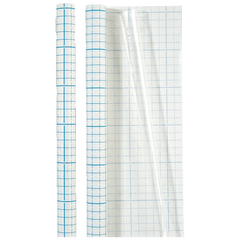 Bucheinbandfolie | 450 mm × 1,8 m, selbstklebend, transparent