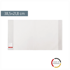 Buchschoner | 21,5×38,5 cm, stabile Folie, PVC, glasklar