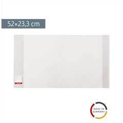 Buchschoner | 23×52 cm, stabile Folie, PVC, glasklar