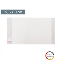 Buchschoner | 33×59,5 cm, stabile Folie, PVC, glasklar