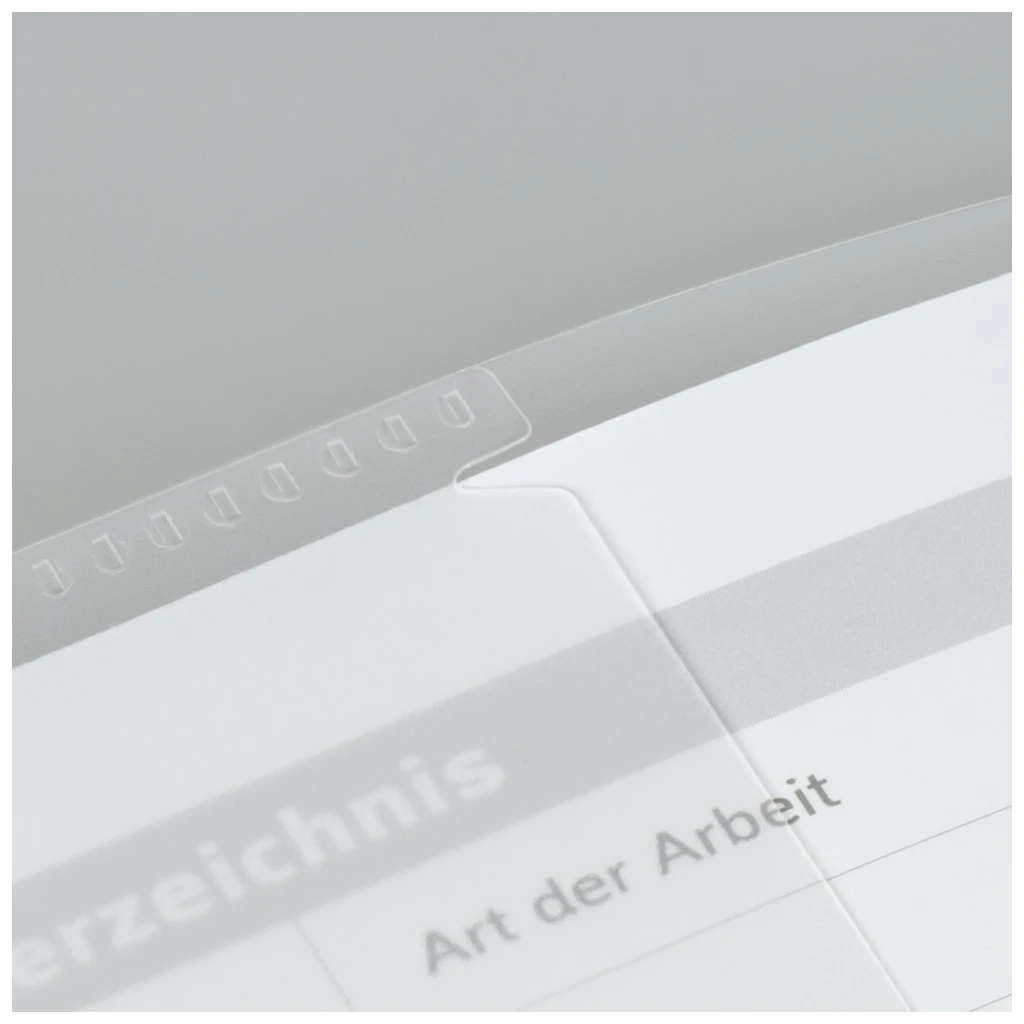 Hefthülle FACT!pp | 215×308 mm, A4, transparent